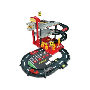 Bburago Ferrari patrová garáž s benzinkou