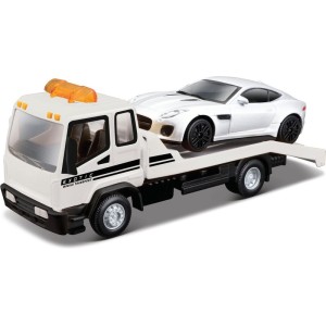 Bburago odtahovka s Jaguar F-Type R Dynamic 1:43