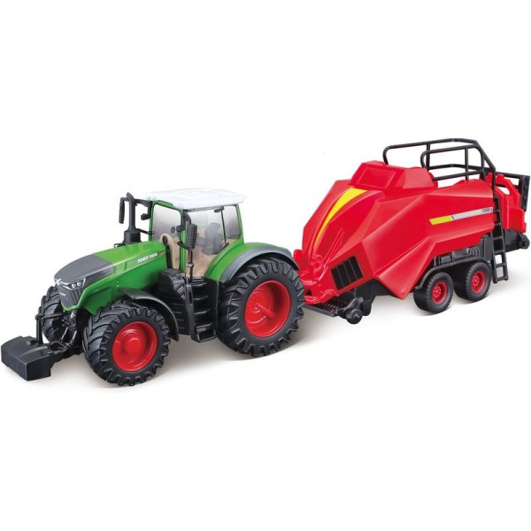 Bburago Fendt 1050 Vario s lisem na balíky