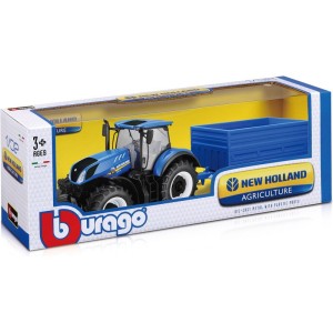 Bburago New Holland T7.315 1:32 s doplňky (sada 6ks)