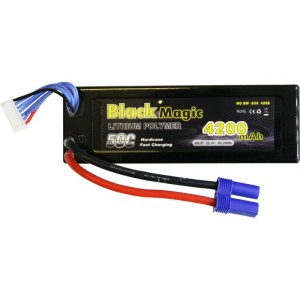 Black Magic LiPol Car 22.2V 4200mAh 50C EC5