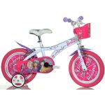 DINO Bikes - Dětské kolo 16” Barbie s košíkem