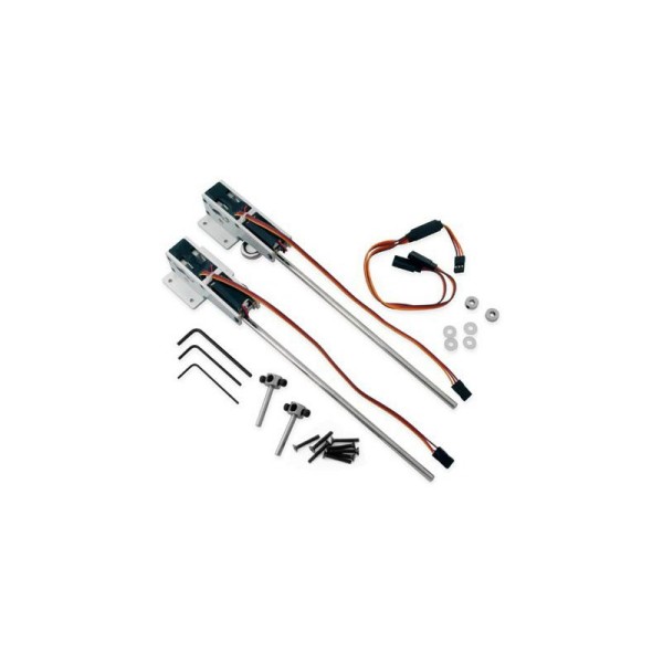 E-flite zatahovací podvozek elektro tř. 60-120 90° 2-bodov