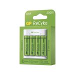 GP USB nabíječ Eco E411 + 4AA GP ReCyko 2100