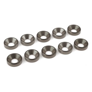 Podložka pro záp. šroub M5 hliník metalická (10)