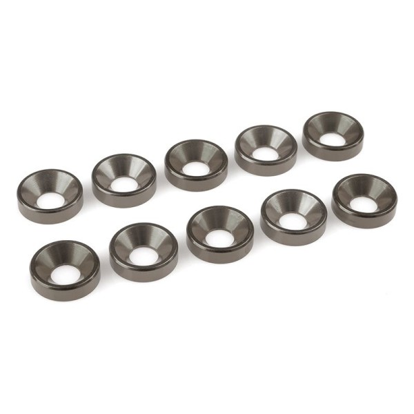 Podložka pro záp. šroub M5 hliník metalická (10)