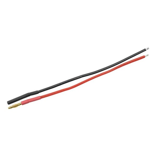 Konektor zlacený 2.0mm s kabelem 20AWG 10cm (1 pár)