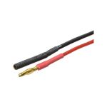 Konektor zlacený 2.0mm s kabelem 20AWG 10cm (1 pár)