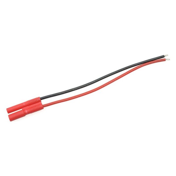 Konektor zlacený 2.0mm samec s kabelem 20AWG 10cm