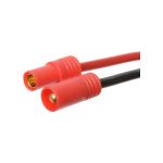 Konektor zlacený 3.5mm samice s kabelem 14AWG 10cm