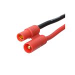 Konektor zlacený 3.5mm samec s kabelem 14AWG 10cm