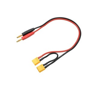 Nabíjecí kabel - XT60 sériový 14AWG 30cm