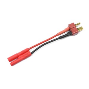 Konverzní kabel Deans samec - 2.0mm zlacený 20AWG