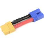 Konverzní kabel EC3 přístroj - XT-60 baterie 12AWG