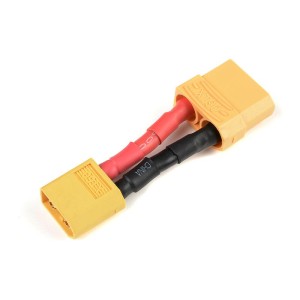Konverzní kabel XT-60 přístroj - XT-90 baterie 12AWG
