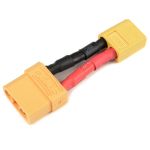 Konverzní kabel XT-60 přístroj - XT-90 baterie 12AWG