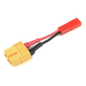 Konverzní kabel XT-60 baterie - JST přístroj 20AWG