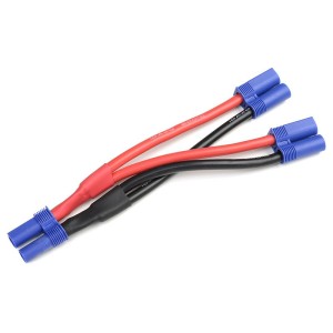 Kabel Y paralelní EC5 zlacený 14AWG 12cm