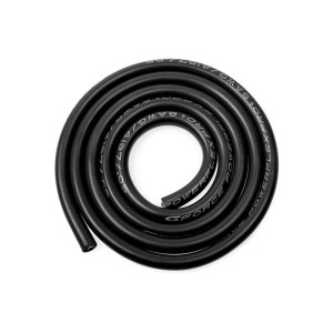 Kabel se silikonovou izolací Powerflex 8AWG černý (1m)