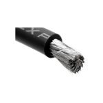 Kabel se silikonovou izolací Powerflex 8AWG černý (1m)