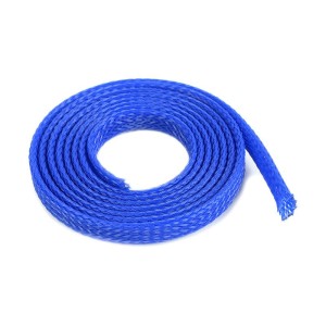 Ochranný kabelový oplet 6mm modrý (1m)