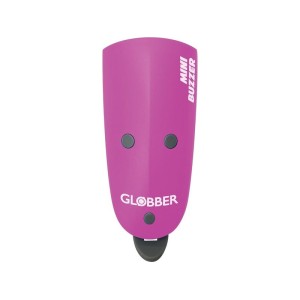Globber - Mini Buzzer světlo se zvonkem Deep Pink