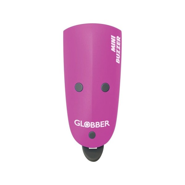 Globber - Mini Buzzer světlo se zvonkem Deep Pink