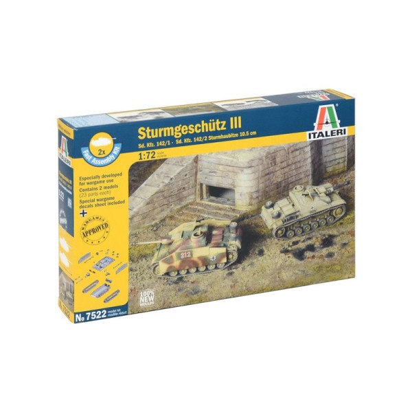 Italeri Easy Kit - STURMGESCHUTZ III (1:72)