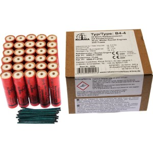 Klima raketový motor B4-4 (30ks)