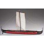 Dušek Vikingská prodloužená loď 1060 1:35 kit