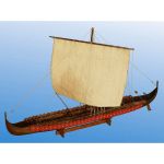 Dušek Vikingská prodloužená loď 1:72 kit