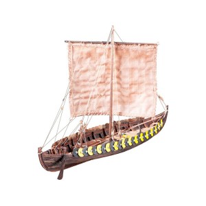 Dušek Vikingská loď Gokstad 1:72 kit