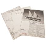 AMATI Golden Yacht 1:300 kit do láhve