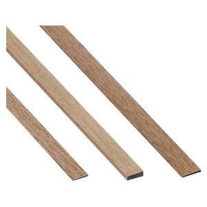 Krick Lišta ořech 2x4mm 1m (10)