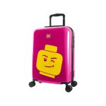 LEGO Luggage Cestovní kufr ColourBox Minifigure Head 20” - malinový