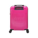 LEGO Luggage Cestovní kufr ColourBox Minifigure Head 20” - malinový