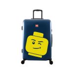 LEGO Luggage Cestovní kufr ColourBox Minifigure Head 24” - modrý