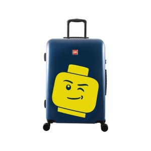 LEGO Luggage Cestovní kufr ColourBox Minifigure Head 24” - modrý