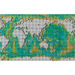 LEGO ART - Mapa světa