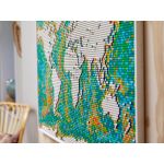 LEGO ART - Mapa světa
