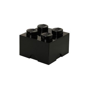 LEGO úložný box 250x250x180mm - černý