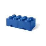 LEGO úložný box s šuplíky 250x500x180mm - černý