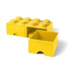 LEGO úložný box s šuplíky 250x500x180mm - černý