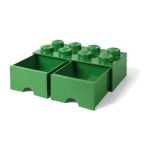 LEGO úložný box s šuplíky 250x500x180mm - černý