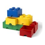 LEGO úložný box s šuplíky 250x500x180mm - černý