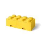 LEGO úložný box s šuplíky 250x500x180mm - tmavě zelený