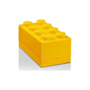 LEGO mini box 46x92x43mm - žlutý