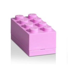 LEGO mini box 46x92x43mm - růžový