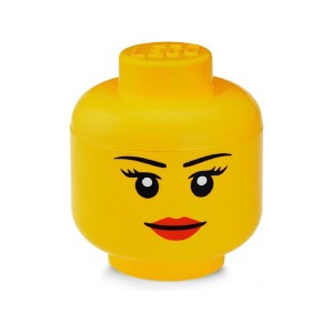 LEGO úložná hlava velká - dívka