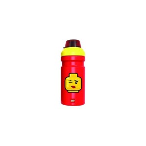 LEGO láhev na pití 0.35L - Iconic Girl červená